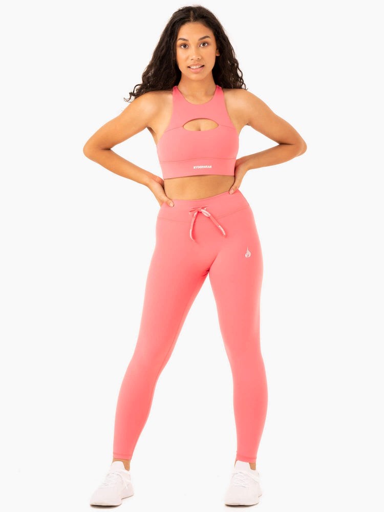 Ryderwear Replay High Waisted Leggings Korall | PNZ-972364