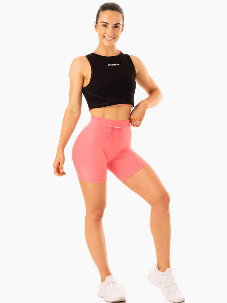 Ryderwear Replay High Waisted Shorts Korall | YUV-201468