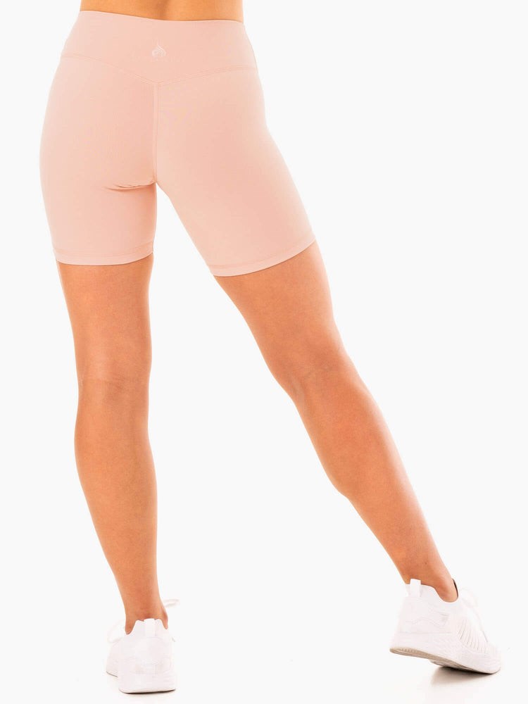 Ryderwear Replay High Waisted Shorts Nude | CBT-154368