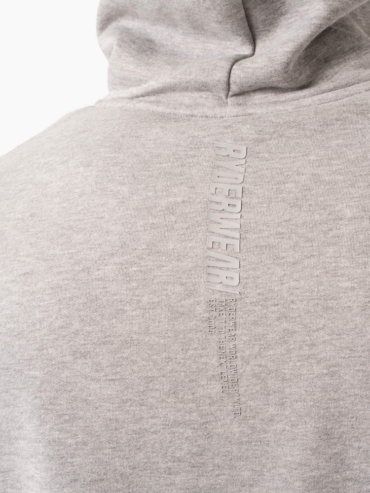 Ryderwear Reset Pullover Hoodie Grå | PKG-791243