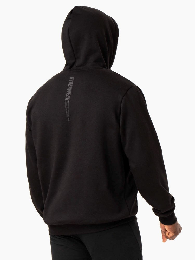 Ryderwear Reset Pullover Hoodie Svarta | BDS-738421