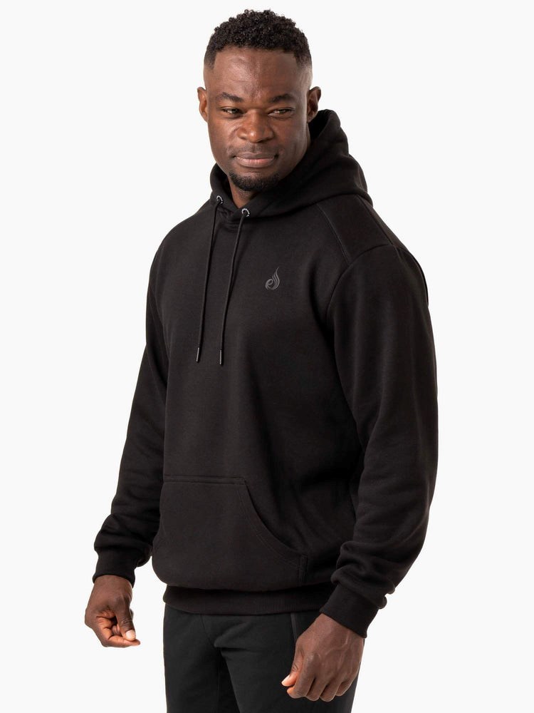 Ryderwear Reset Pullover Hoodie Svarta | BDS-738421