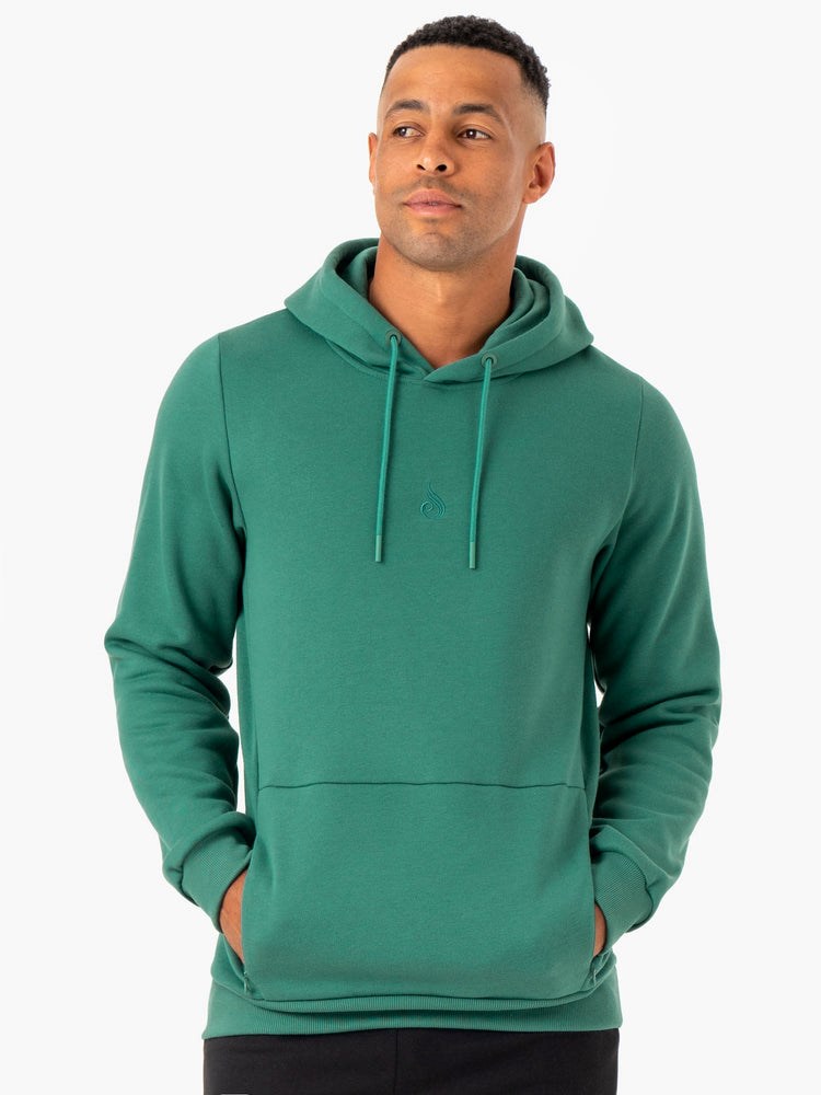 Ryderwear Restore Pullover Hoodie Gröna | WRZ-540689