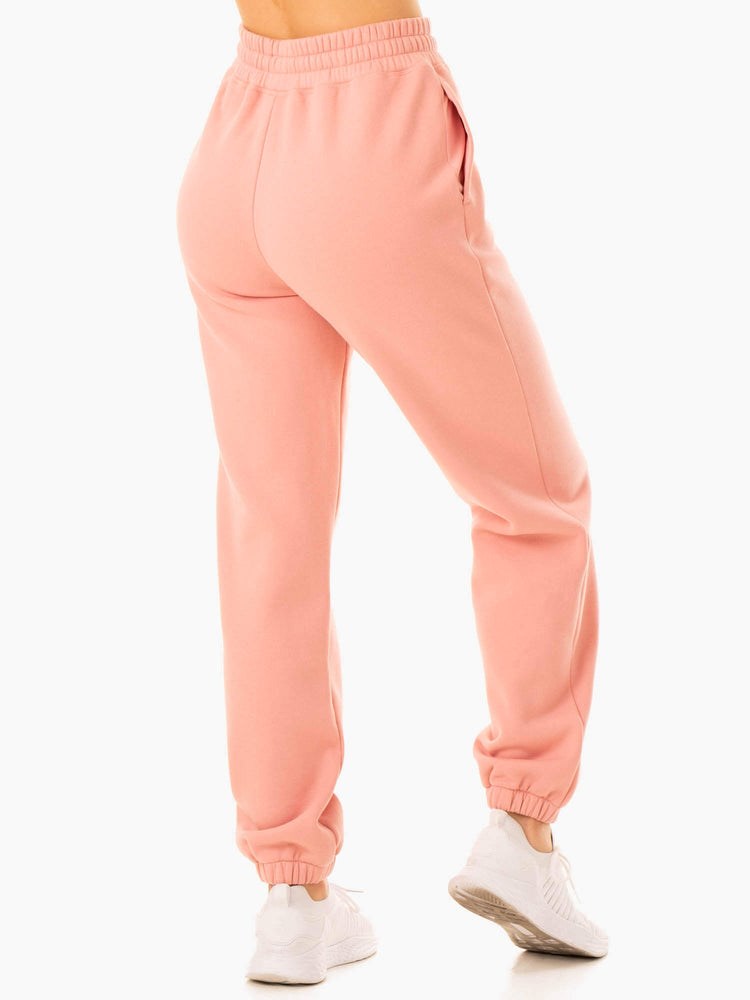 Ryderwear Revival High Waisted Track Pant Rosa | XYQ-076852