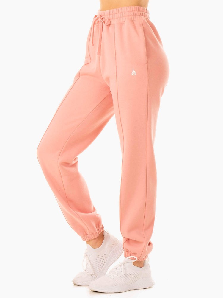 Ryderwear Revival High Waisted Track Pant Rosa | XYQ-076852