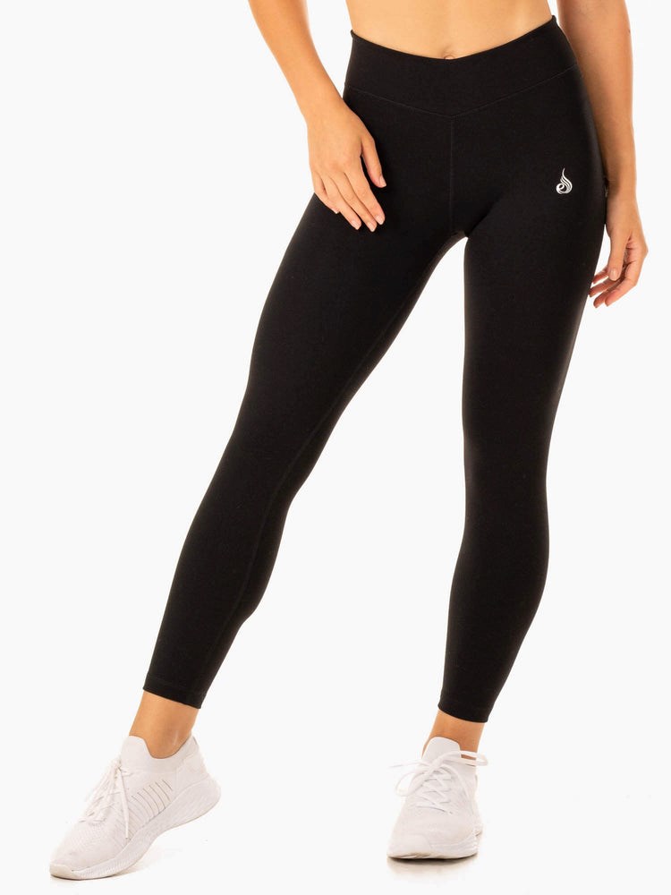 Ryderwear Revival Scrunch Bum Leggings Svarta | LMC-134508