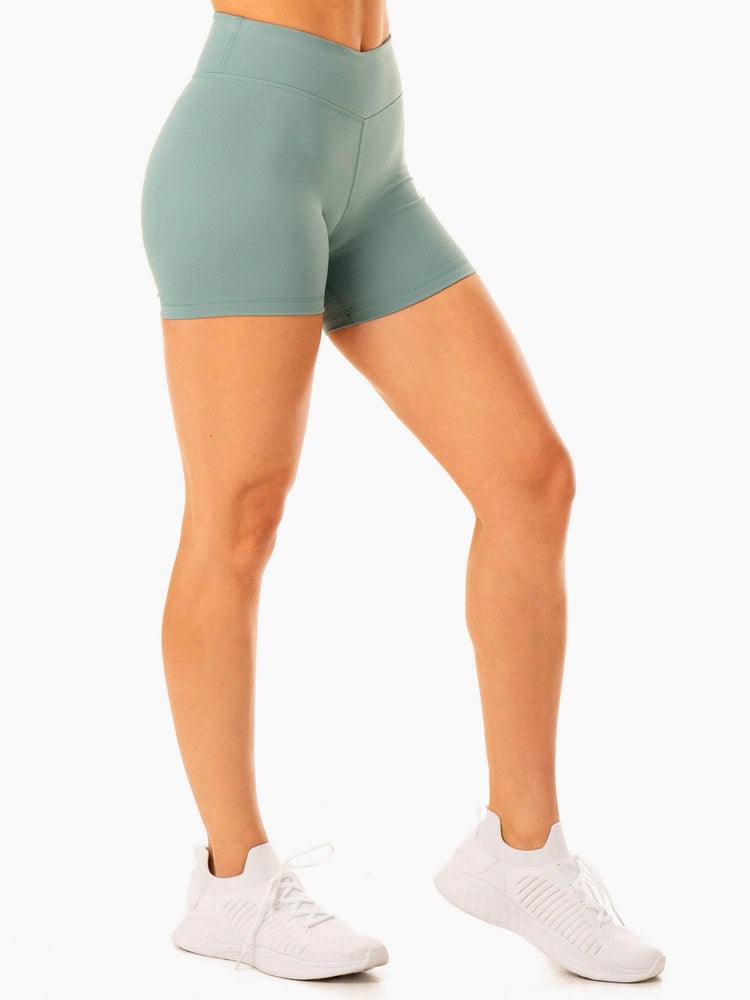 Ryderwear Revival Scrunch Bum Shorts Gröna | CUF-785102