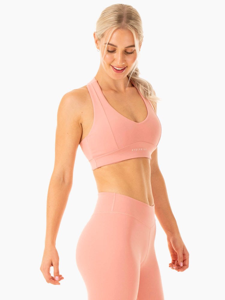 Ryderwear Revival Sports Bra Rosa | DVT-593687