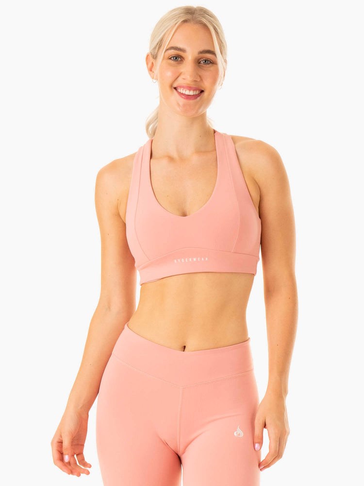 Ryderwear Revival Sports Bra Rosa | DVT-593687