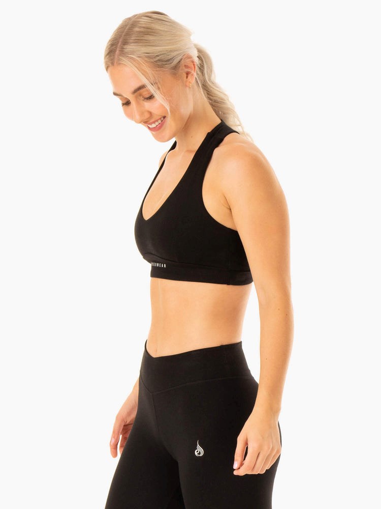 Ryderwear Revival Sports Bra Svarta | IVL-219308