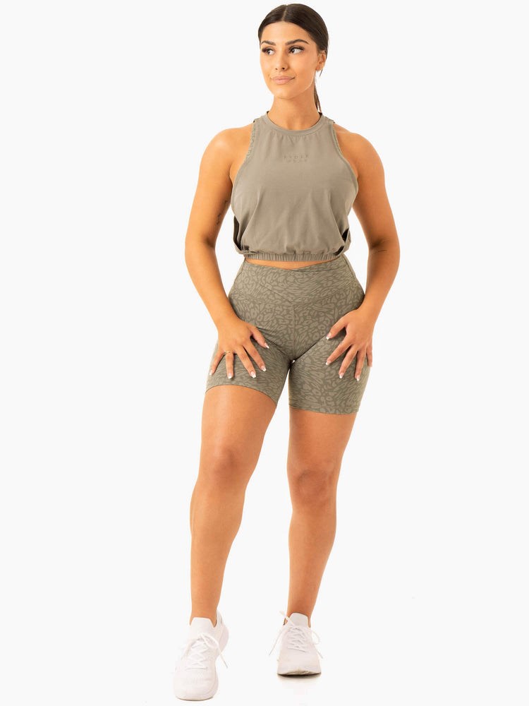 Ryderwear Rotation Tank Khaki | SBG-706354