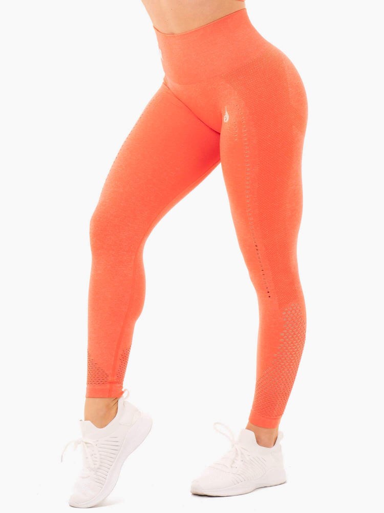 Ryderwear Seamless Staples Leggings Orange | KCJ-923760