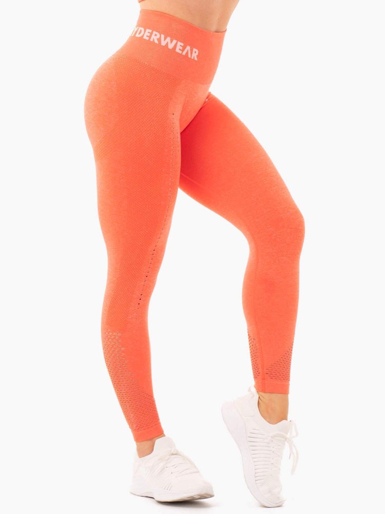 Ryderwear Seamless Staples Leggings Orange | KCJ-923760