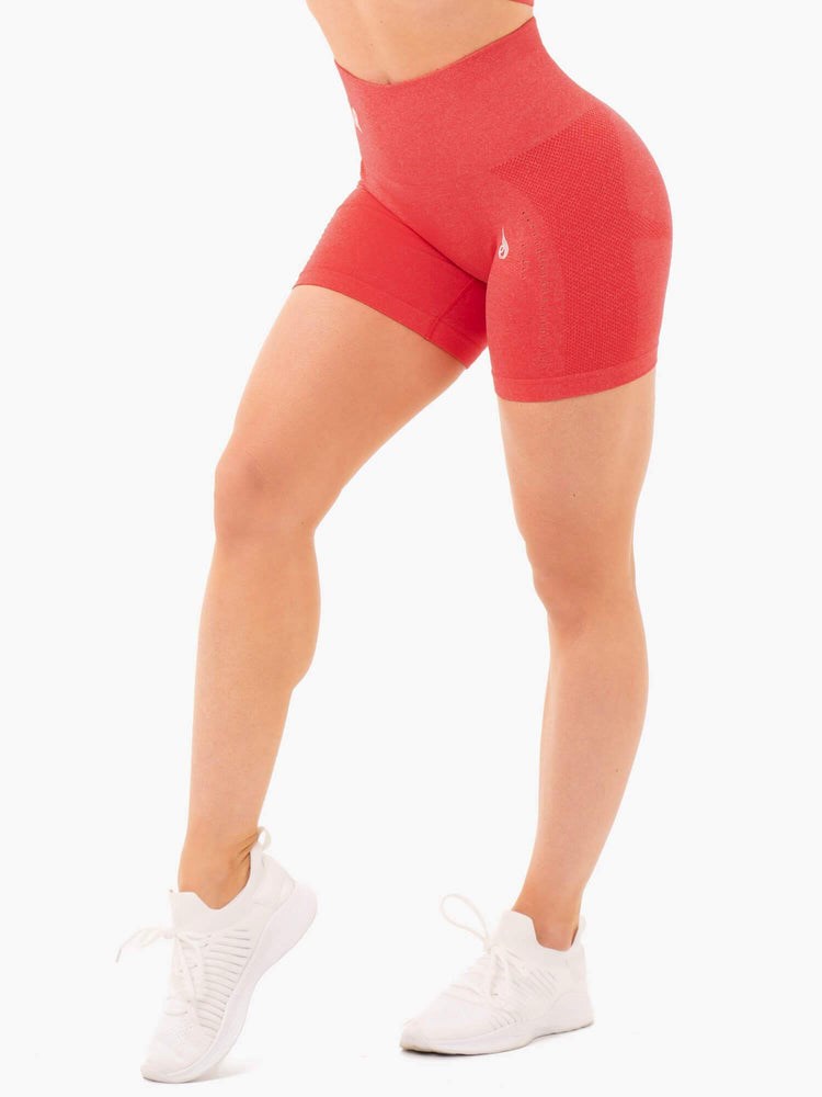 Ryderwear Seamless Staples Shorts Röda | NJH-845017