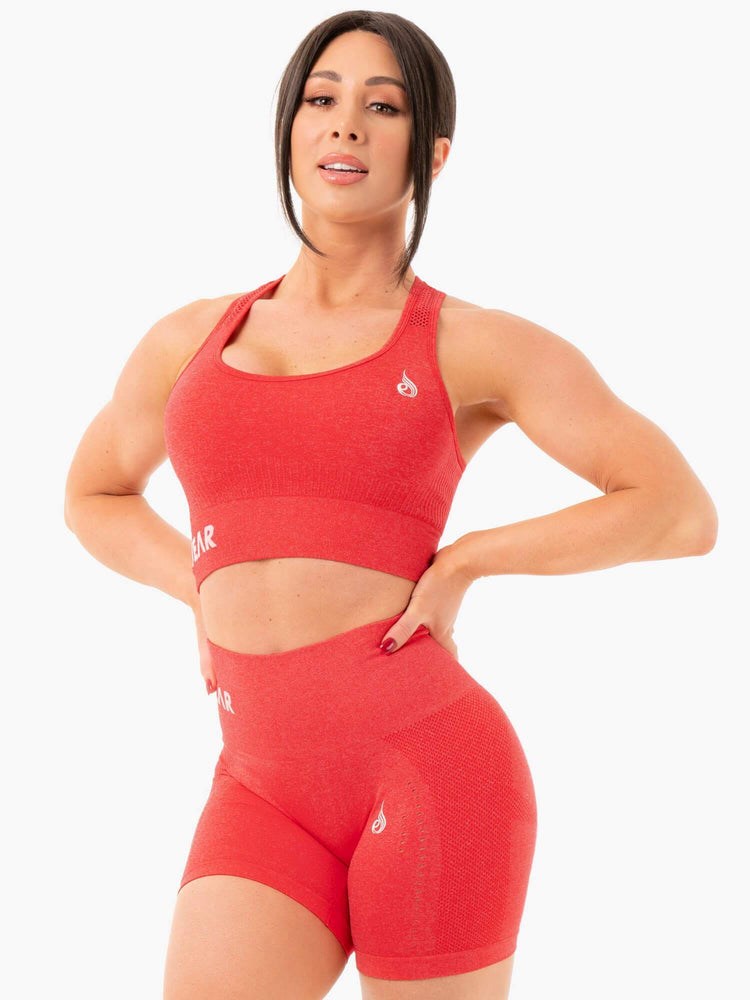 Ryderwear Seamless Staples Sports Bra Röda | WSO-630718