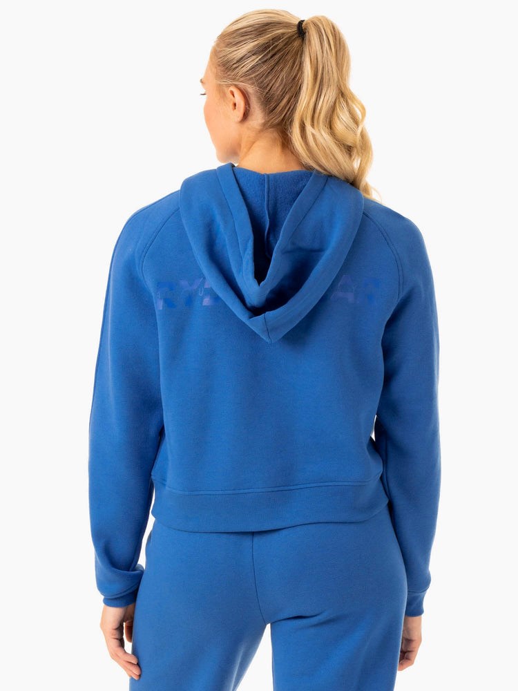 Ryderwear Sideline Hoodie Blå | VTD-280956