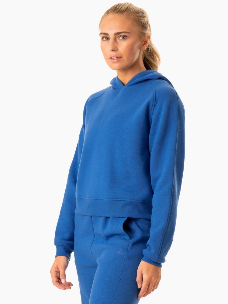 Ryderwear Sideline Hoodie Blå | VTD-280956