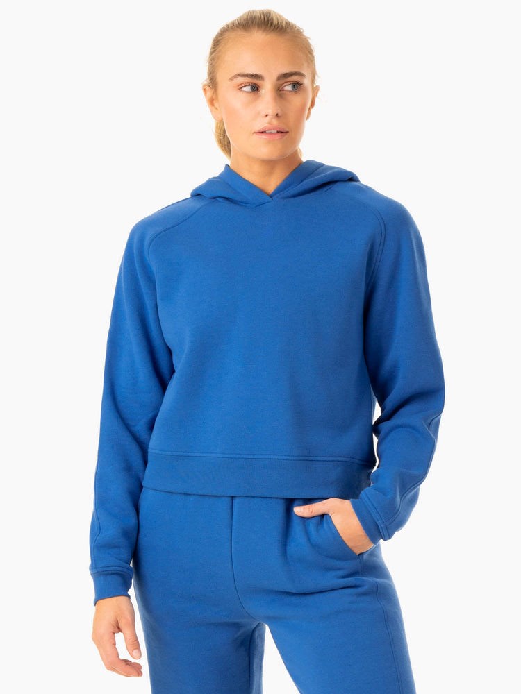 Ryderwear Sideline Hoodie Blå | VTD-280956