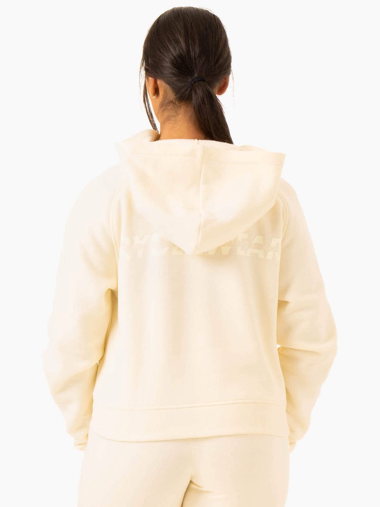 Ryderwear Sideline Hoodie Butter | RXC-632091