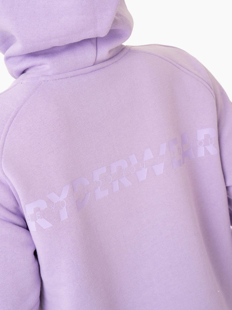 Ryderwear Sideline Hoodie Lilac | FKL-368572