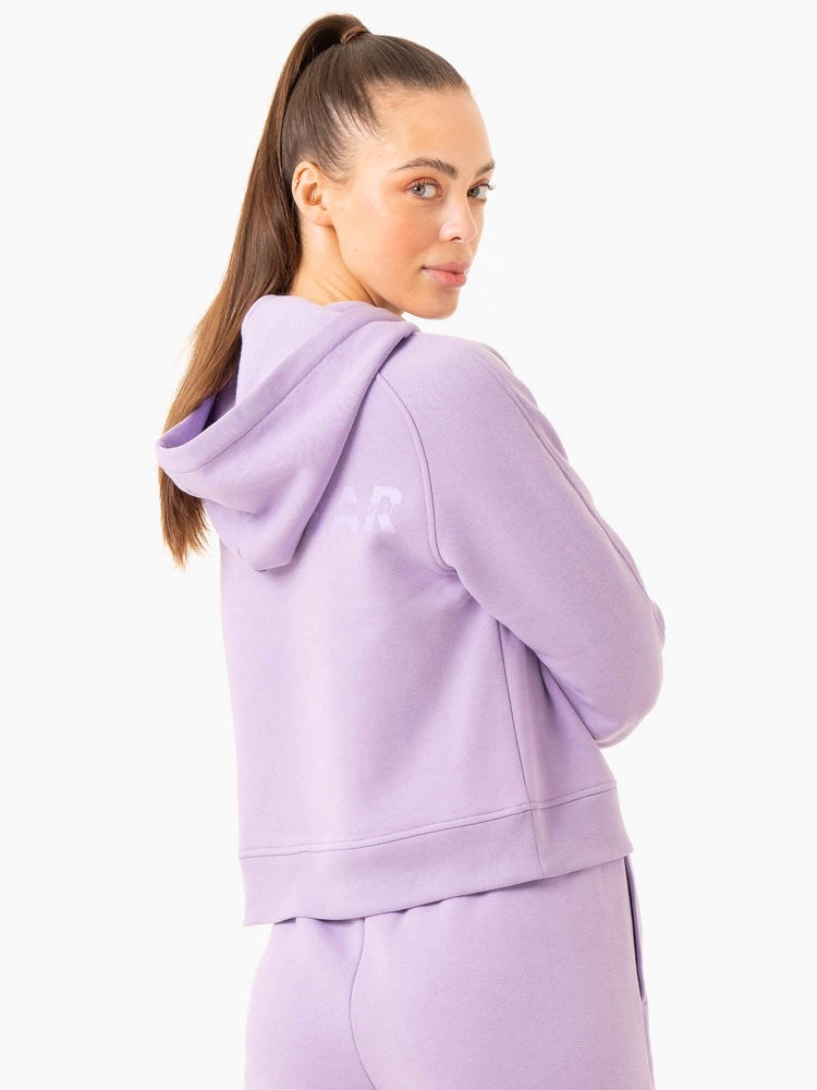 Ryderwear Sideline Hoodie Lilac | FKL-368572