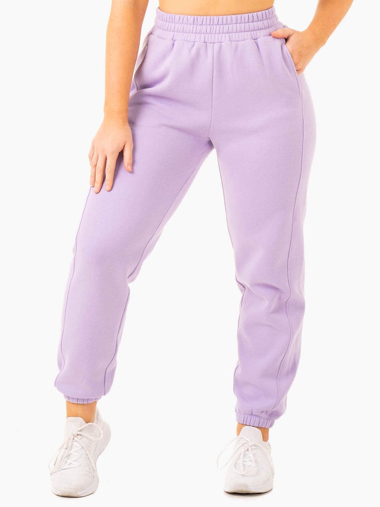 Ryderwear Sideline Track Pants Lilac | QWL-231746