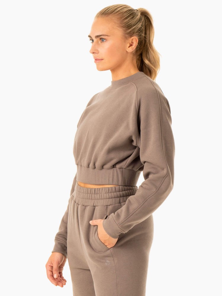 Ryderwear Sideline Tröja Taupe | SHJ-164950