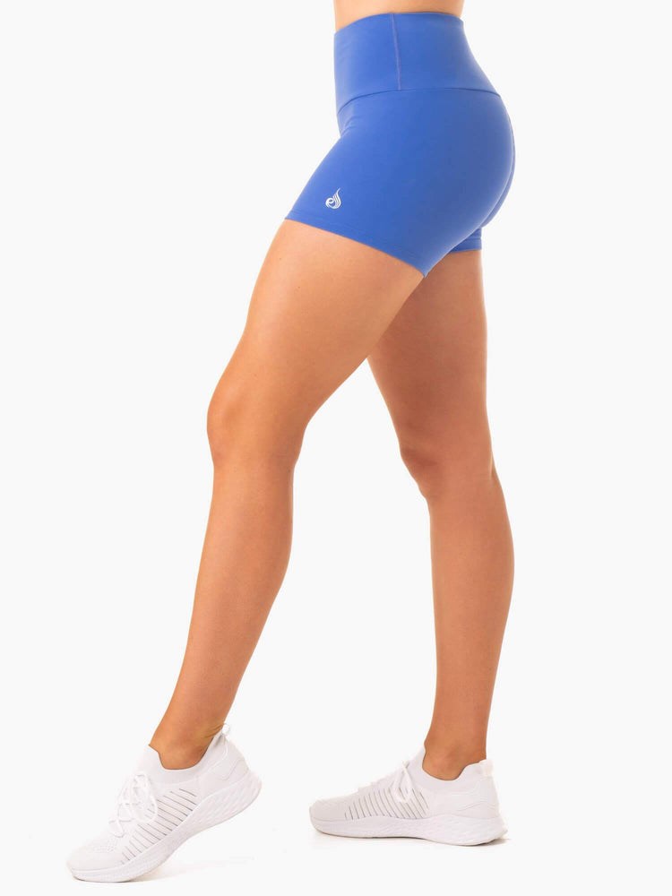 Ryderwear Staples Scrunch Bum Booty Shorts Blå | VHI-485037