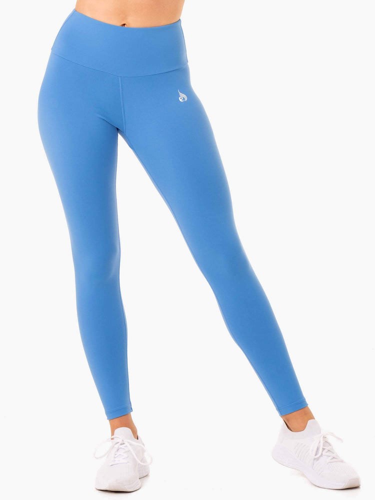 Ryderwear Staples Scrunch Bum Leggings Blå | AZC-916548