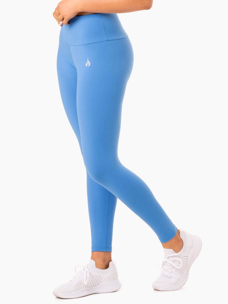 Ryderwear Staples Scrunch Bum Leggings Blå | AZC-916548