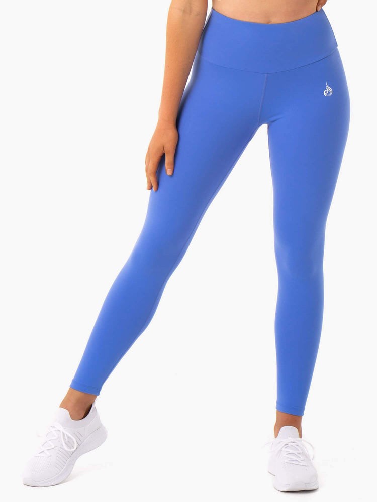 Ryderwear Staples Scrunch Bum Leggings Blå | FUH-291580