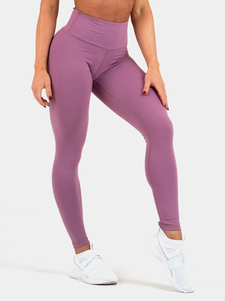 Ryderwear Staples Scrunch Bum Leggings Lila | LVU-389257