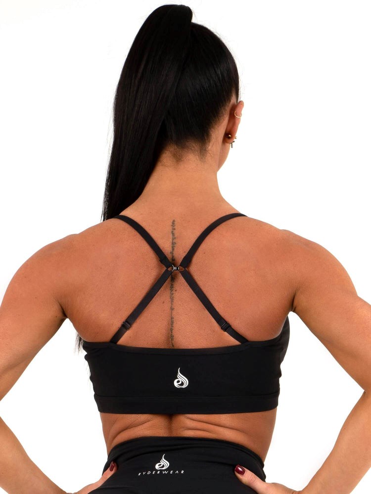 Ryderwear Staples Sports Bra Svarta | CQJ-481037