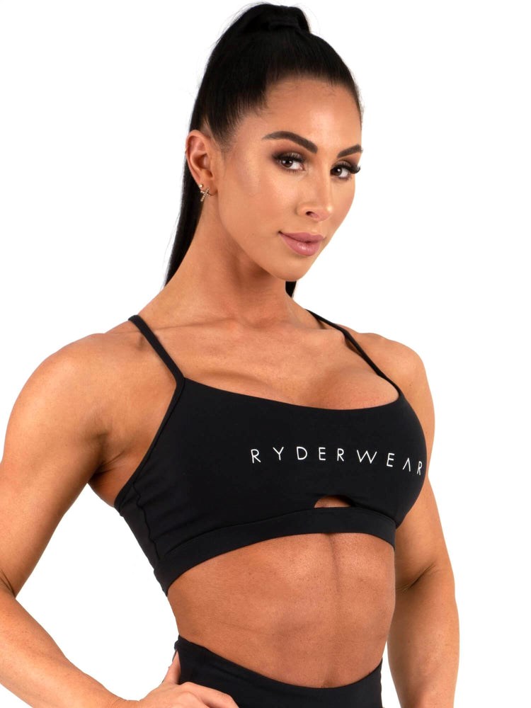 Ryderwear Staples Sports Bra Svarta | CQJ-481037