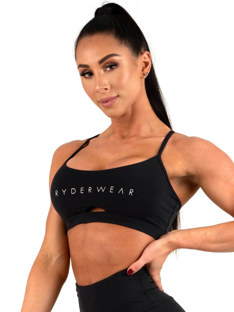 Ryderwear Staples Sports Bra Svarta | CQJ-481037