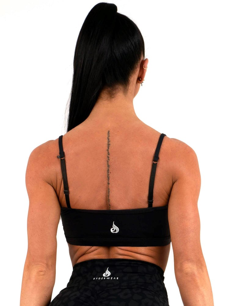 Ryderwear Staples Sports Bra Svarta | CQJ-481037