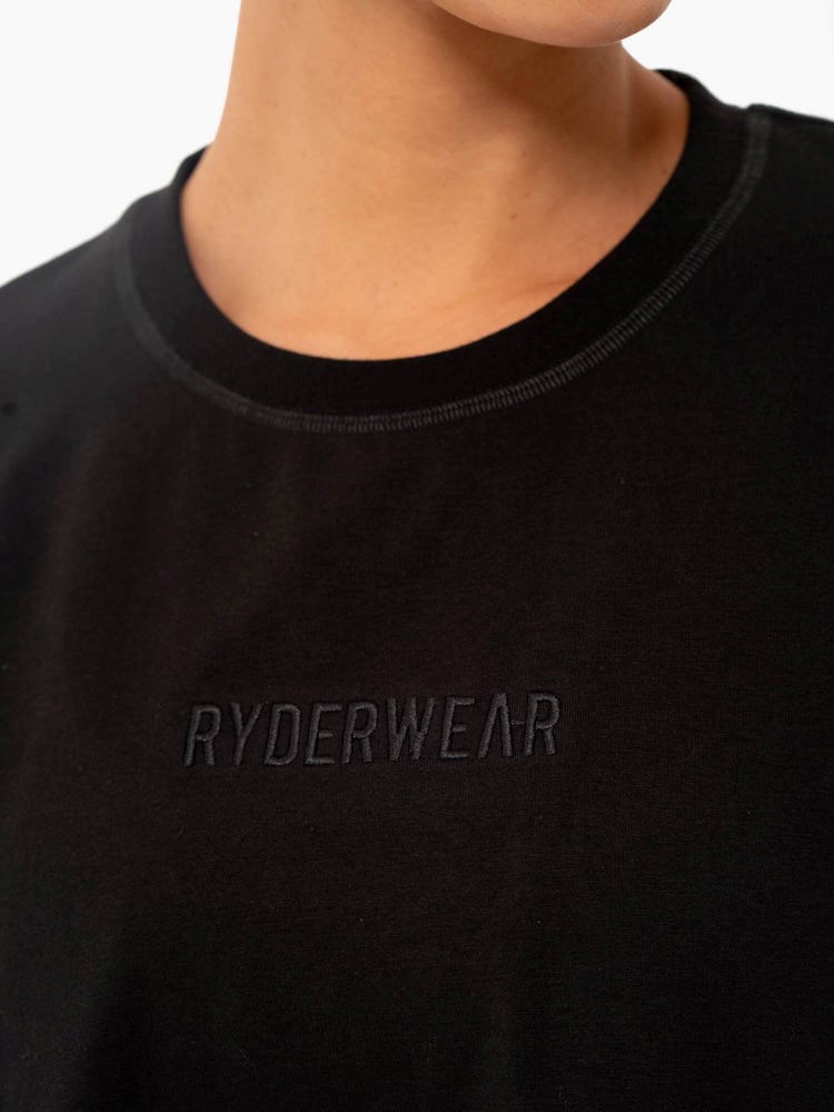 Ryderwear Studio T-Shirt Svarta | HQN-035298