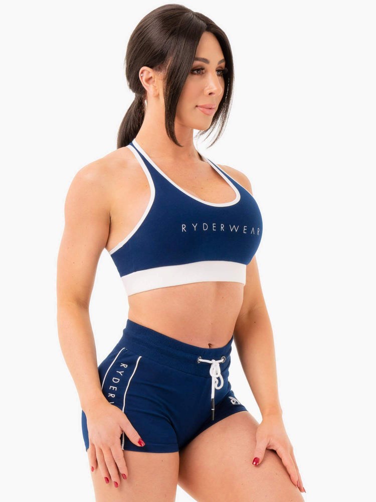 Ryderwear Track Sports Bra Marinblå | BAG-231965