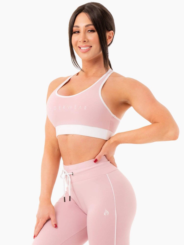 Ryderwear Track Sports Bra Rosa | KAW-978045