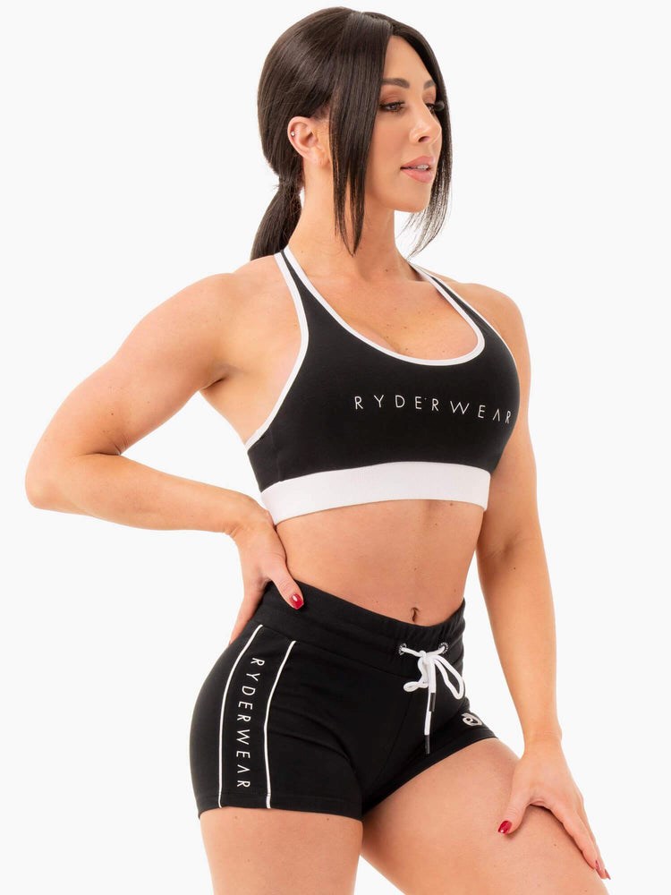 Ryderwear Track Sports Bra Svarta | TOD-850961