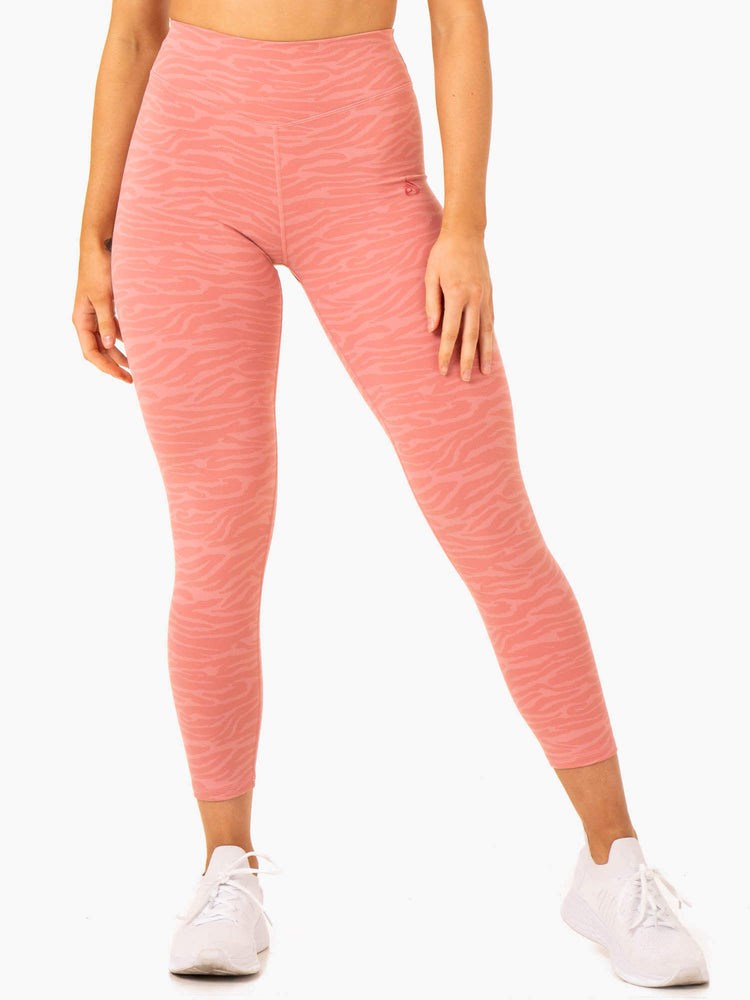 Ryderwear Transform High Waisted Leggings Rosa | ESR-210659