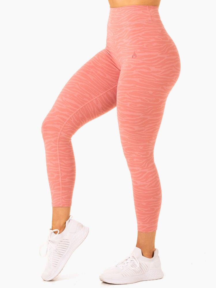 Ryderwear Transform High Waisted Leggings Rosa | ESR-210659