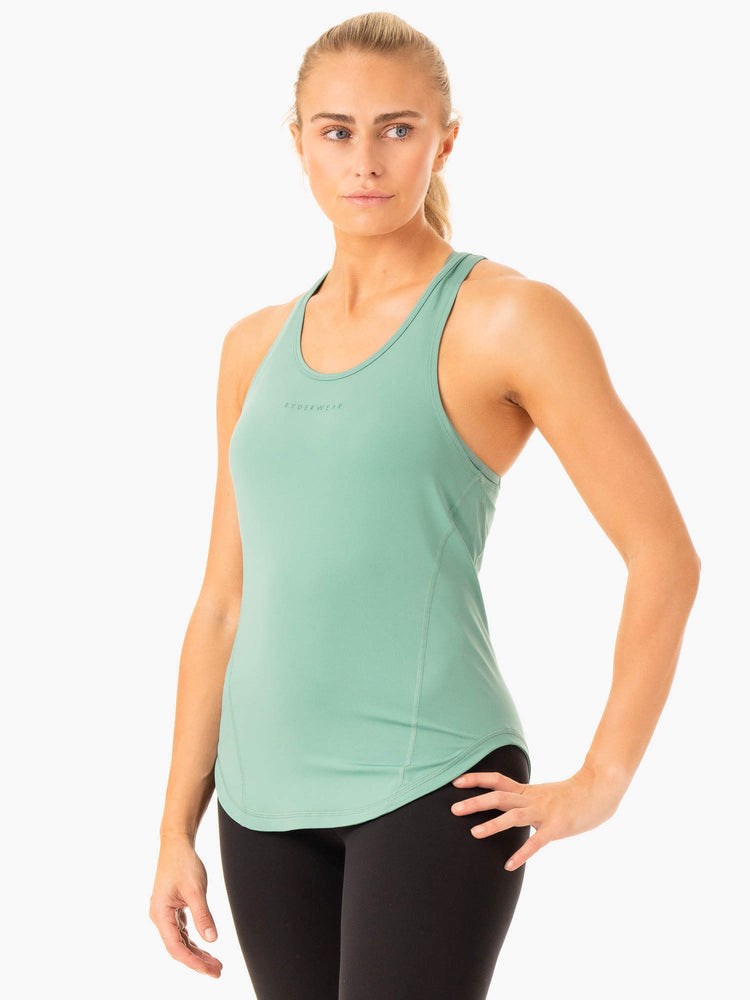 Ryderwear Transform Tränings Tank Gröna | LOZ-967820