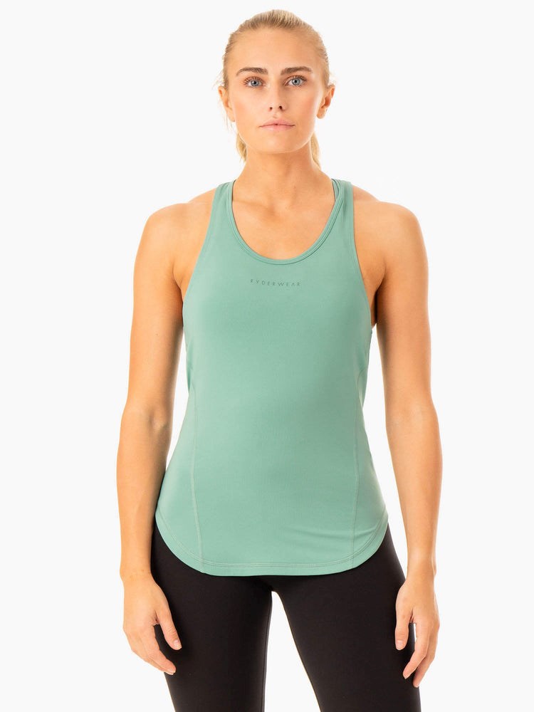 Ryderwear Transform Tränings Tank Gröna | LOZ-967820