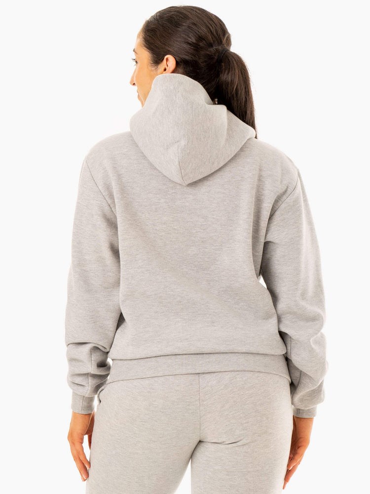 Ryderwear Unisex Pullover Hoodie Grå | UHS-620497