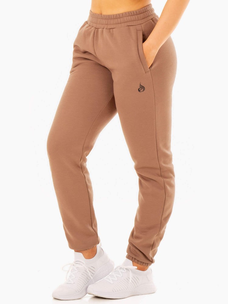 Ryderwear Unisex Track Pants Mocha | RYQ-104658