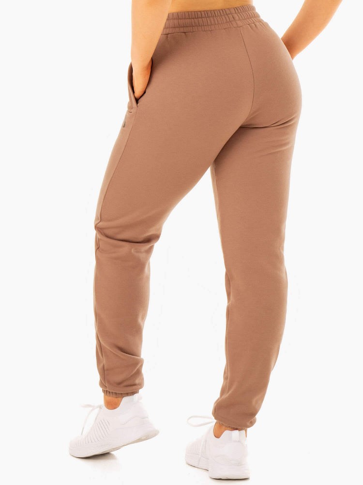 Ryderwear Unisex Track Pants Mocha | RYQ-104658