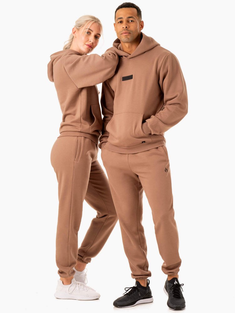 Ryderwear Unisex Track Pants Mocha | RYQ-104658