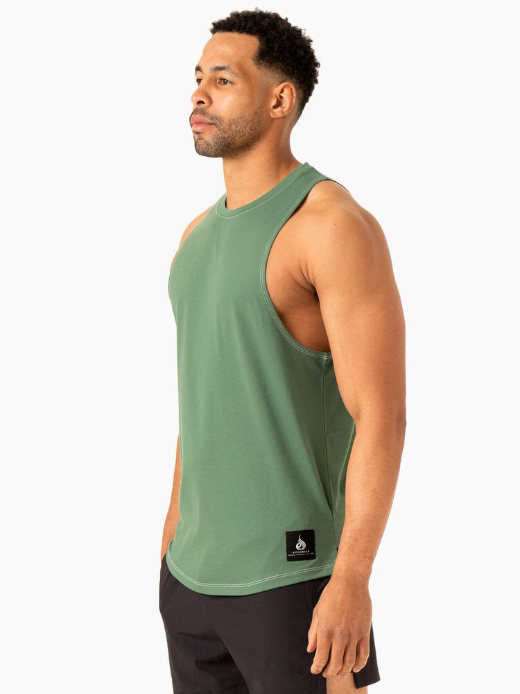 Ryderwear Vital Baller Tank Gröna | QLC-285146