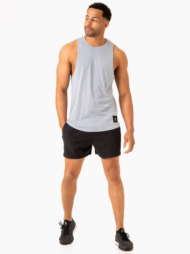 Ryderwear Vital Gym Korta Svarta | LQU-510723